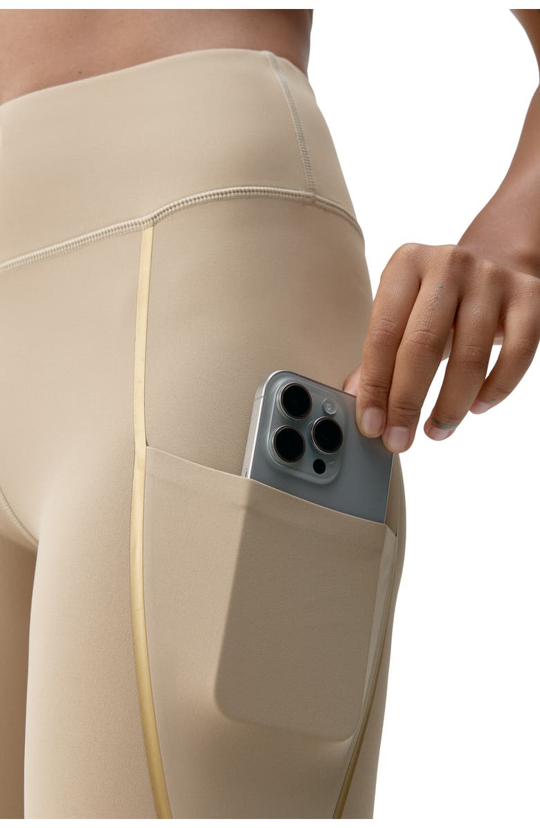 Born Living Yoga Gold 7/8 Performance High Rise Sport Legging, Alternate, color, Stick