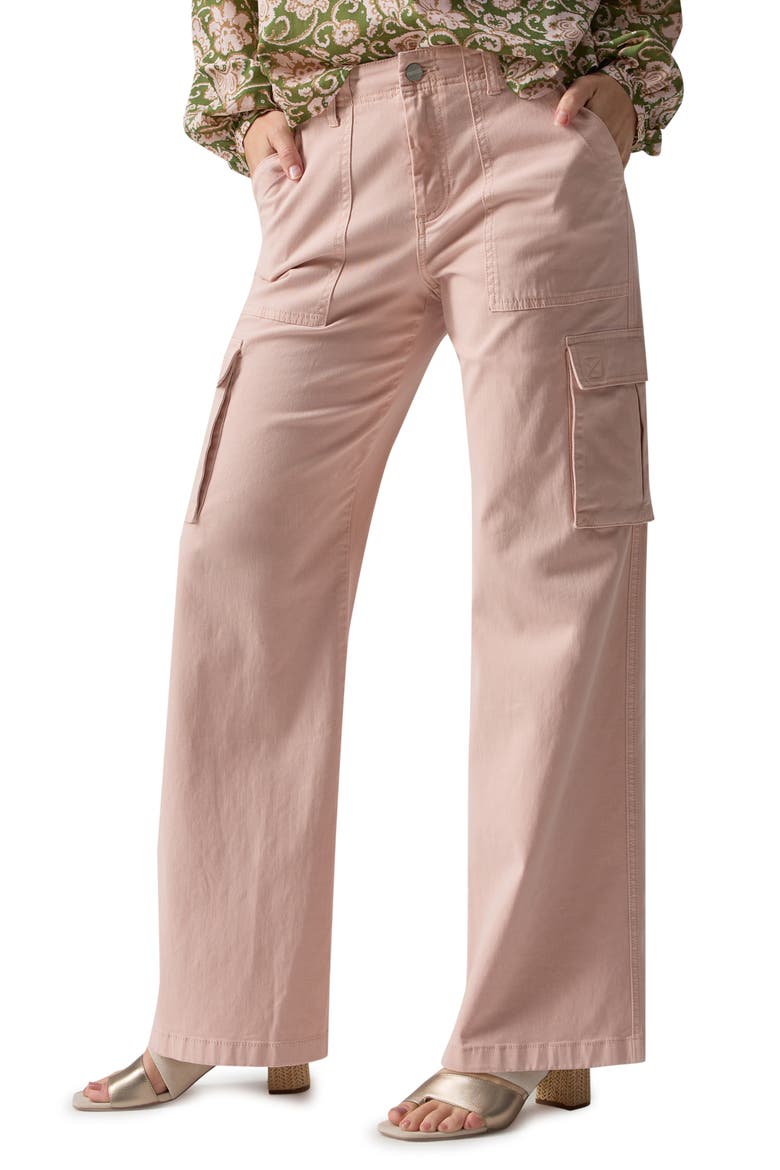 Reissue Wide Leg Cargo Pants, Main, color, ROSE SMOKE