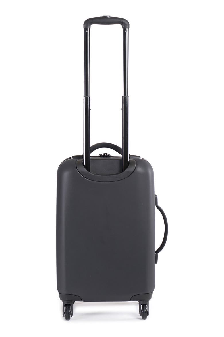 'Trade - Small' Rolling Hard Shell Suitcase, Alternate, color, BLACK
