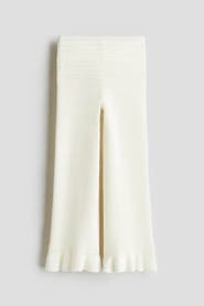 H&M Flared Cotton-knit Leggings