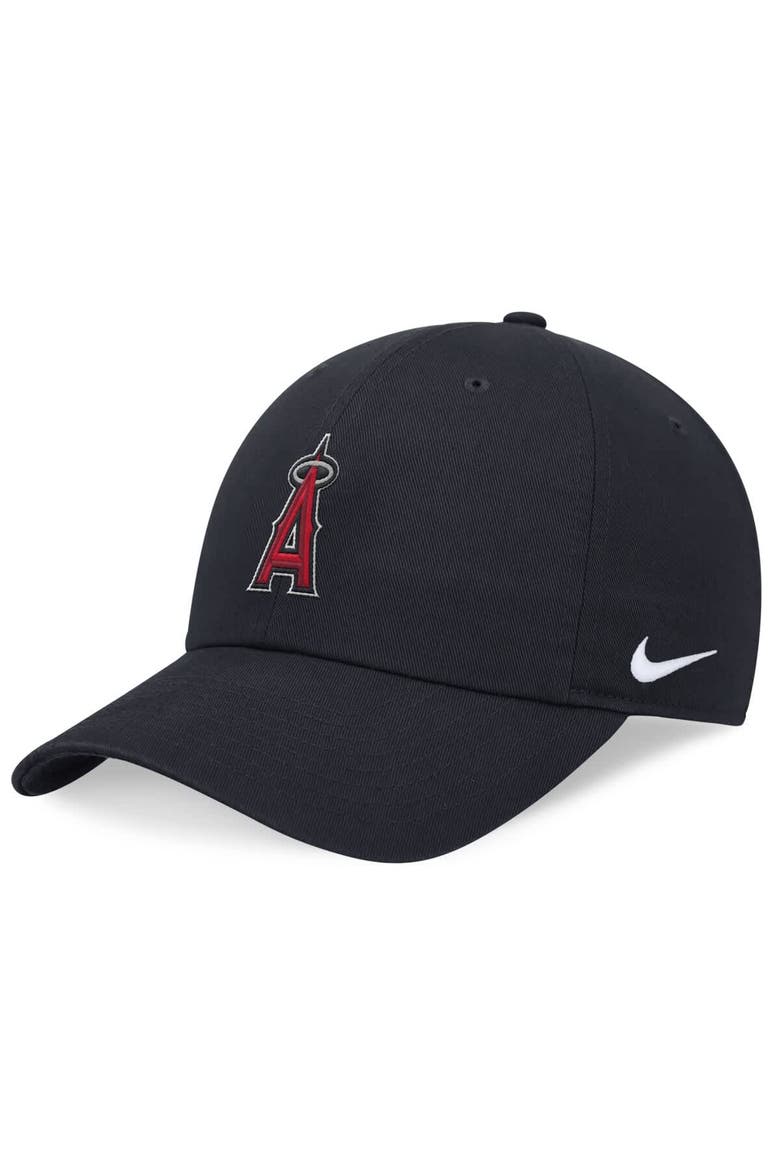 Men's Nike Navy Los Angeles Angels Club Adjustable Hat, Main, color, Navy