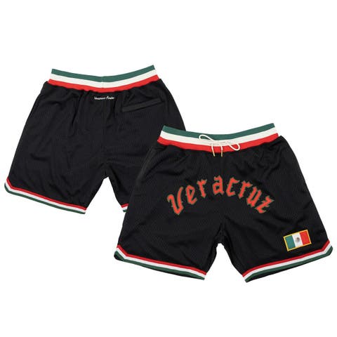 Men's Rings & Crwns Black Azules de Veracruz Replica Mesh Shorts