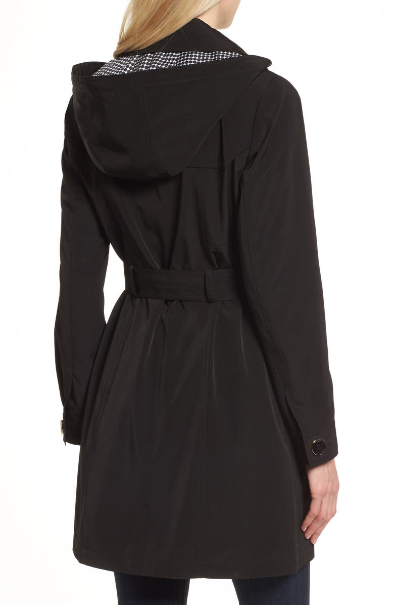 Gallery Belted Trench Raincoat, Alternate, color, 