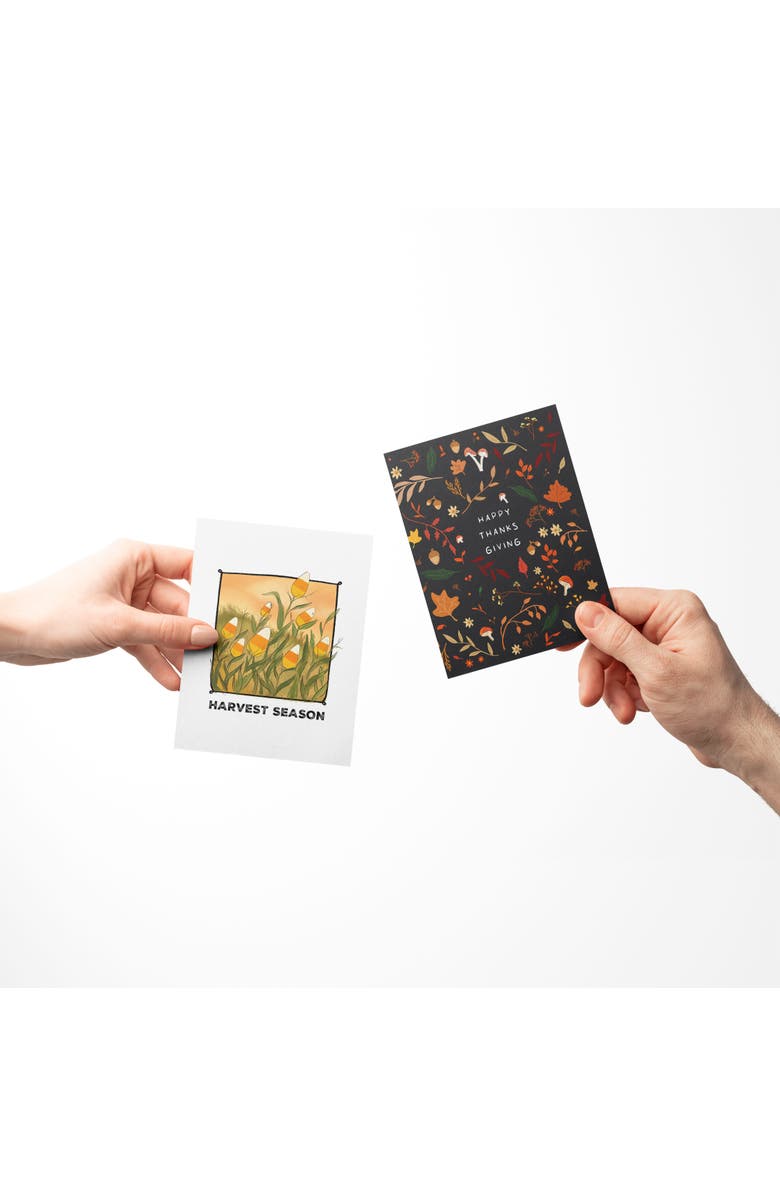 Ramus & Co Harvest Season, So Thankful, Happy Thanksgiving Fall/Autumn Greeting Card Pack Sets, Alternate, color, Multi-Pack