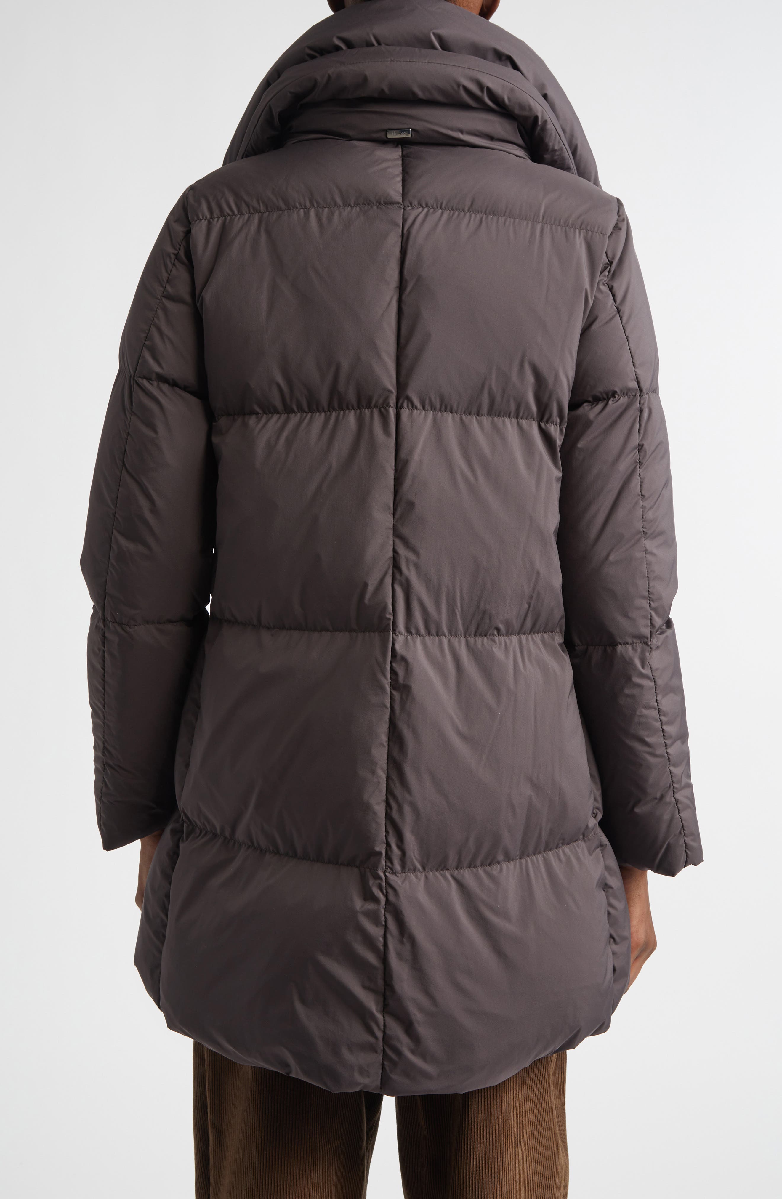 Box Quilted Water Resistant Down Coat - image 2