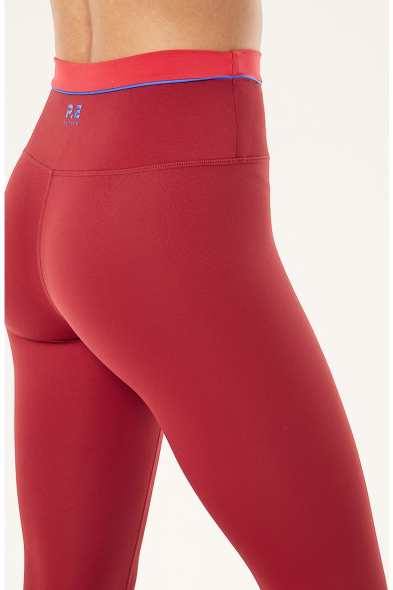 The Reflect Full Length Leggings, Alternate, color, CHERRY/ STRAWBERRY