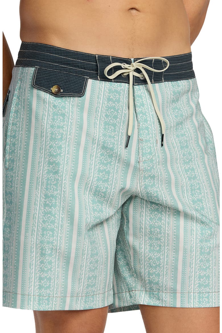 Riverside Garage Lo Tide Board Shorts, Alternate, color, STONE BLUE