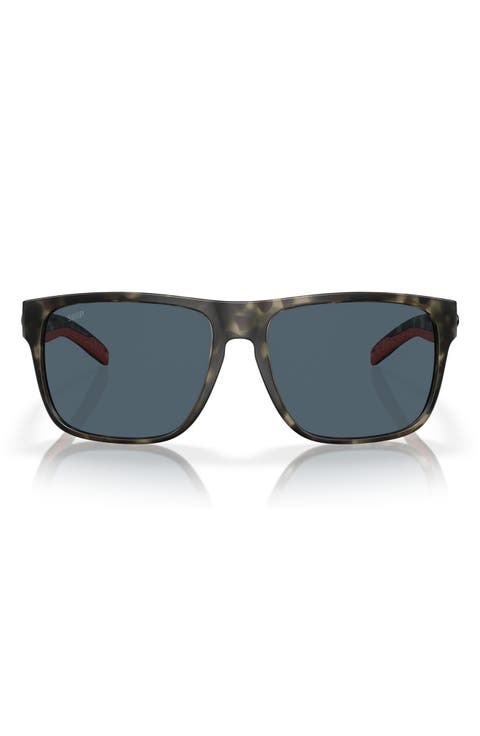 Rinconcito 60mm Square Polarized Sunglasses