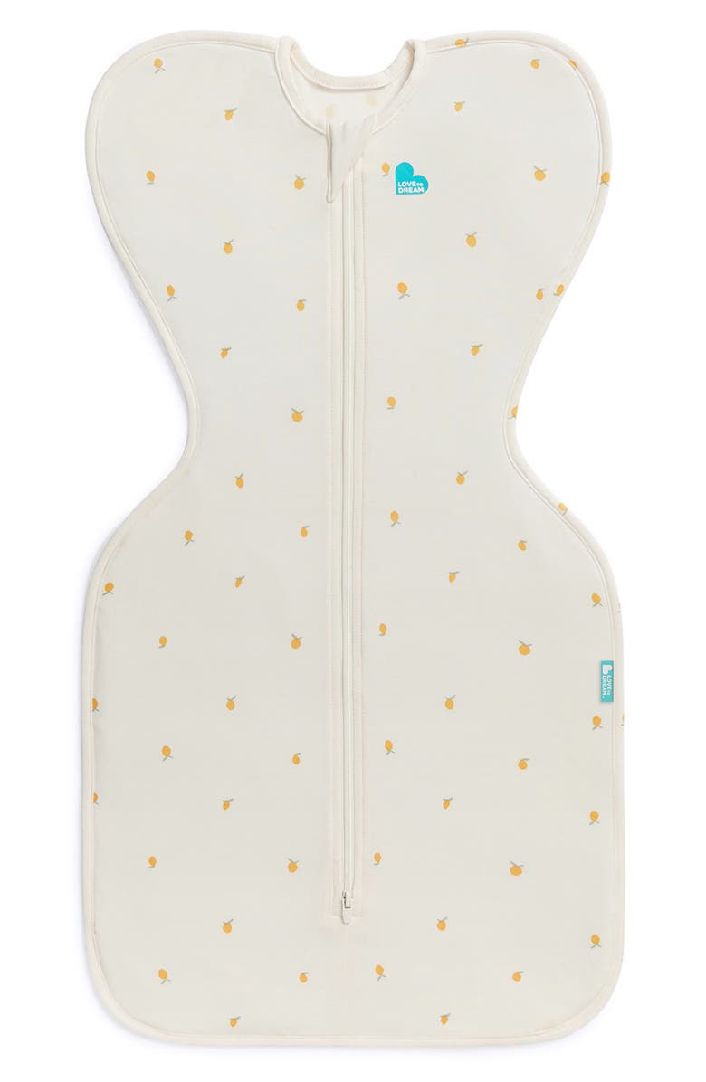 LOVE TO DREAM Swaddle Up<sup>™</sup> 1.0 TOG Silky Lux Swaddle, Main, color, Cream