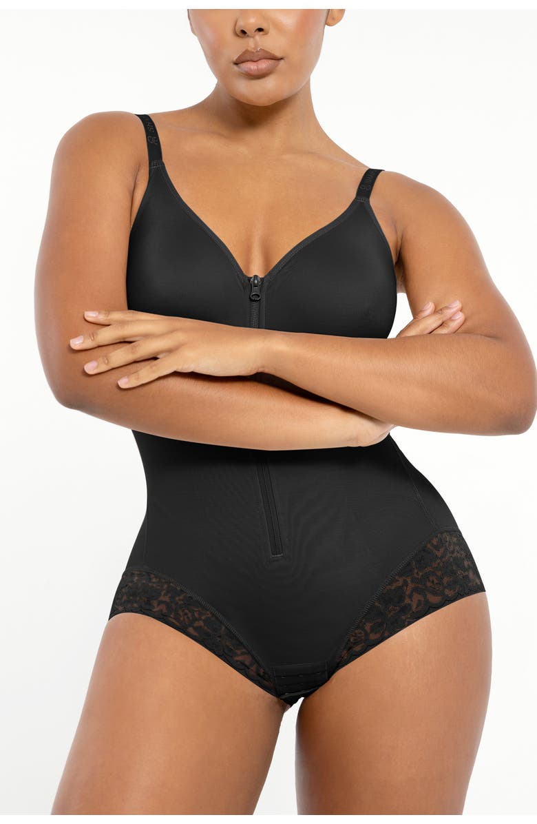 Shapellx Hourglass Full Body Shaper, Alternate, color, Onyx Black