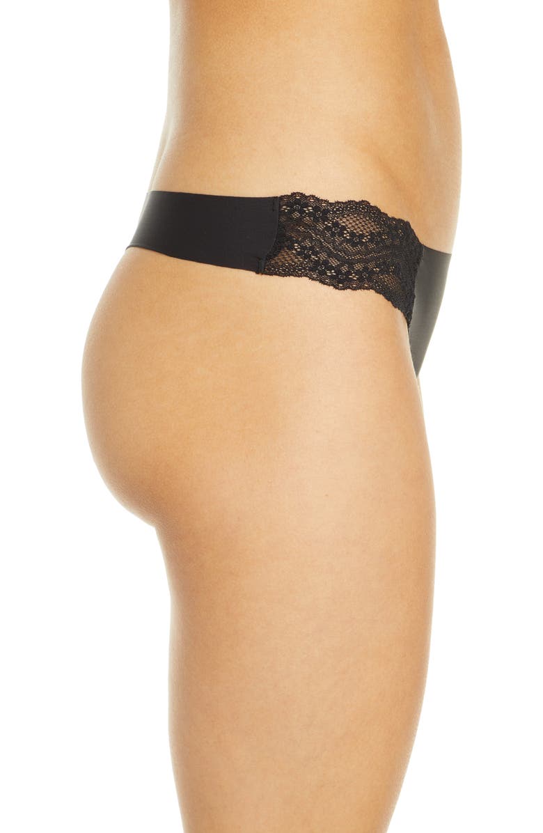 b.tempt'd by Wacoal b.bare Thong, Alternate, color, Night