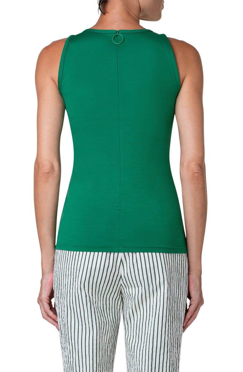 Akris punto Sleeveless Stretch Modal Top, Alternate, color, 