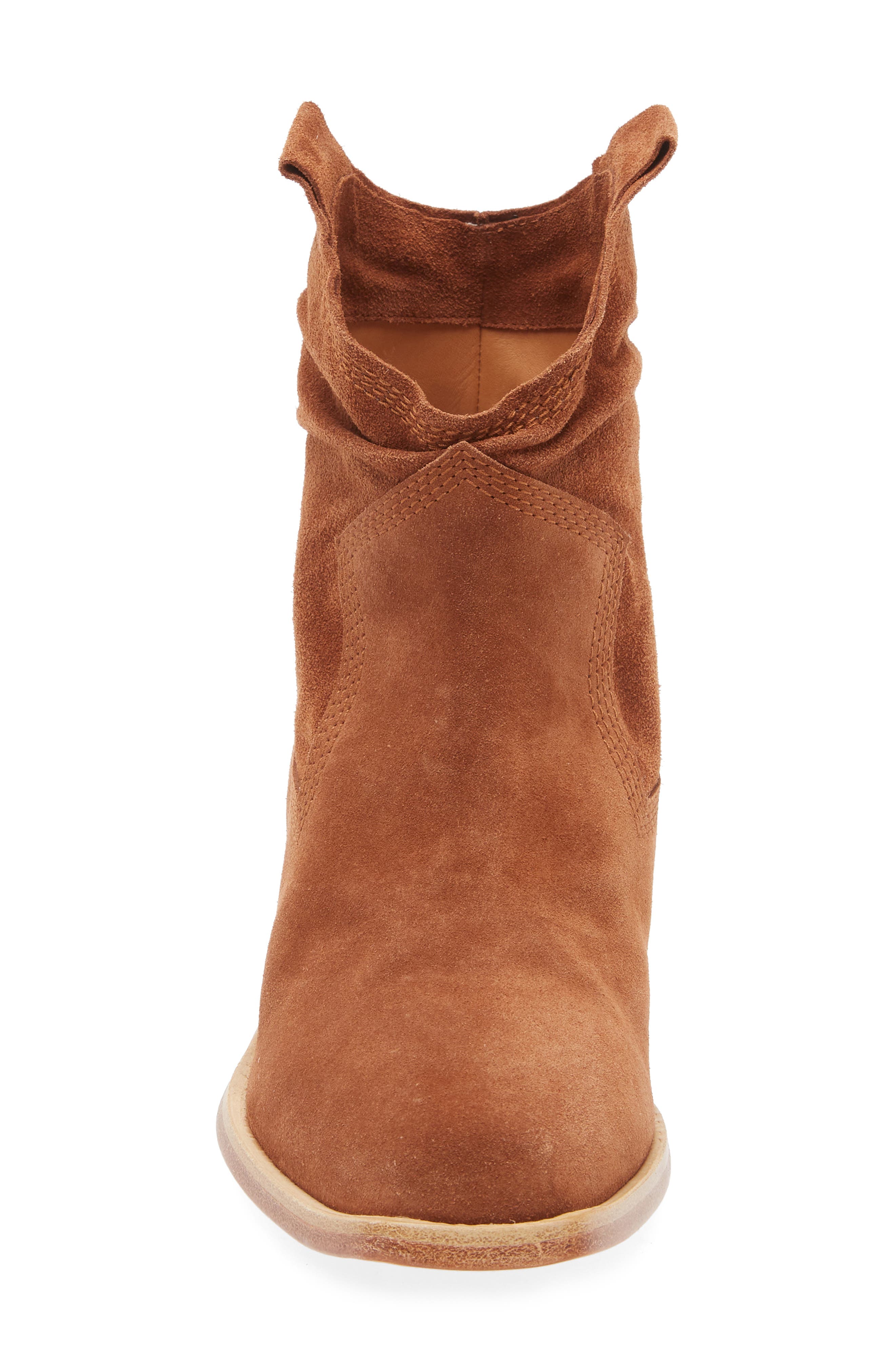 Pedro Garcia Bristol Western Boot, Alternate, color, Spice Velour
