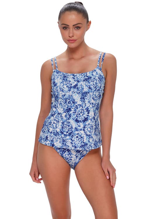 Sunsets Taylor Tankini Swimsuit Top In Blue