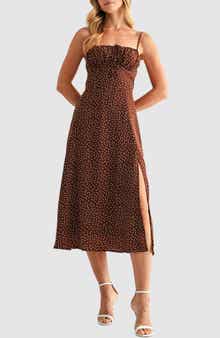 All in Favor Midi Sundress