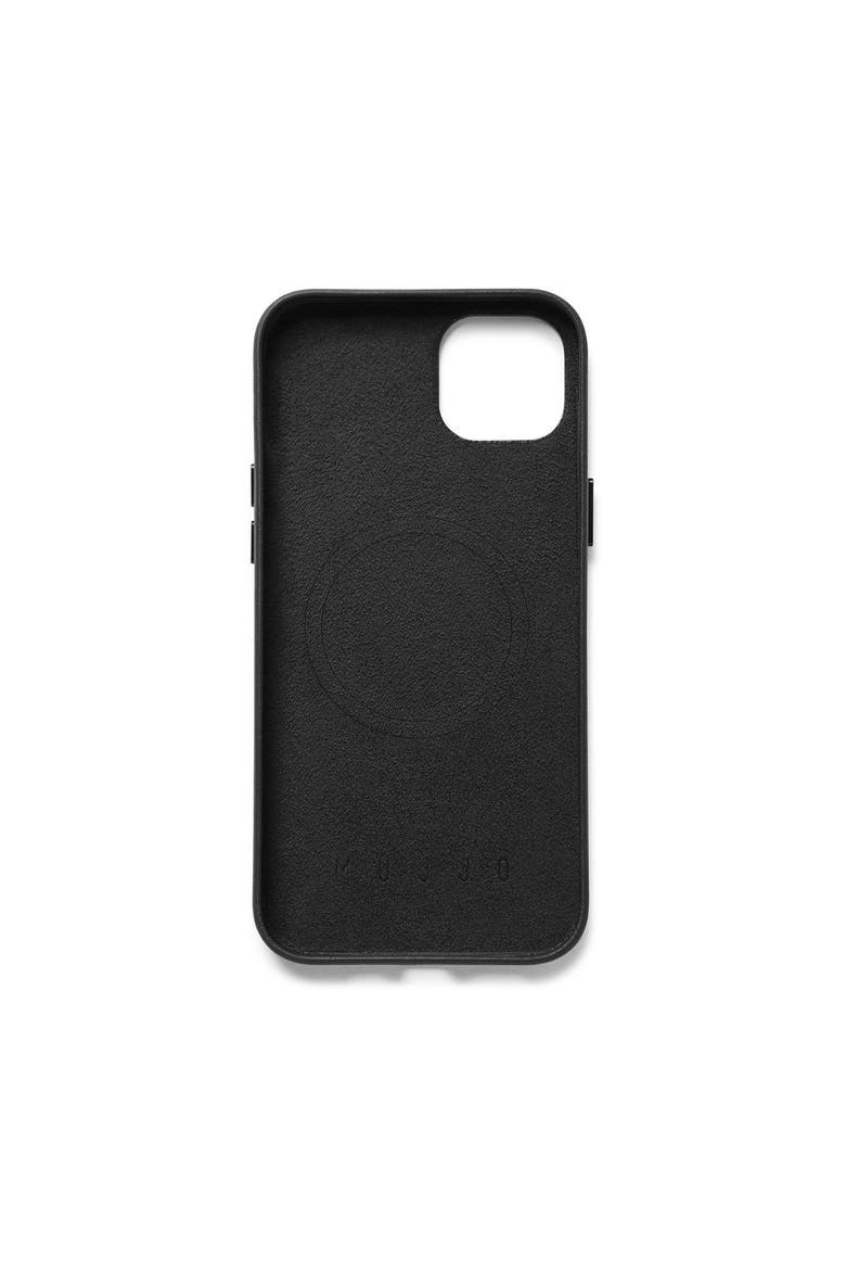 Full Leather Case for iPhone 15 Plus and 14 Plus, Alternate, color, Black