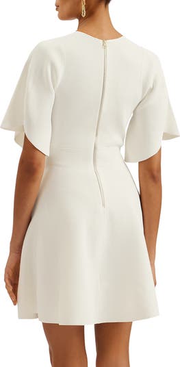 Olivia Rib Fit & Flare Dress