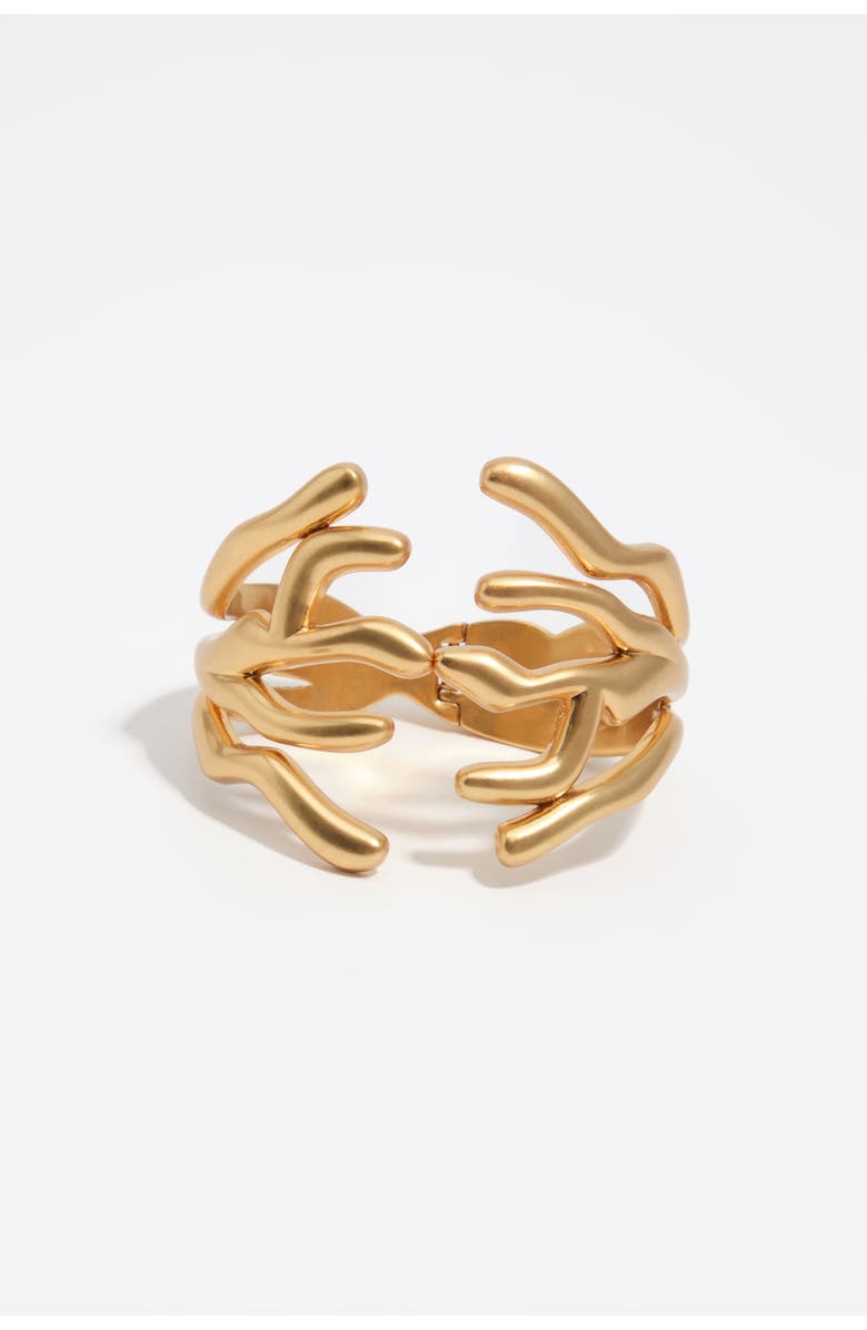 Bimba y Lola Bracelet With A Metallic Finish, Alternate, color, Gold