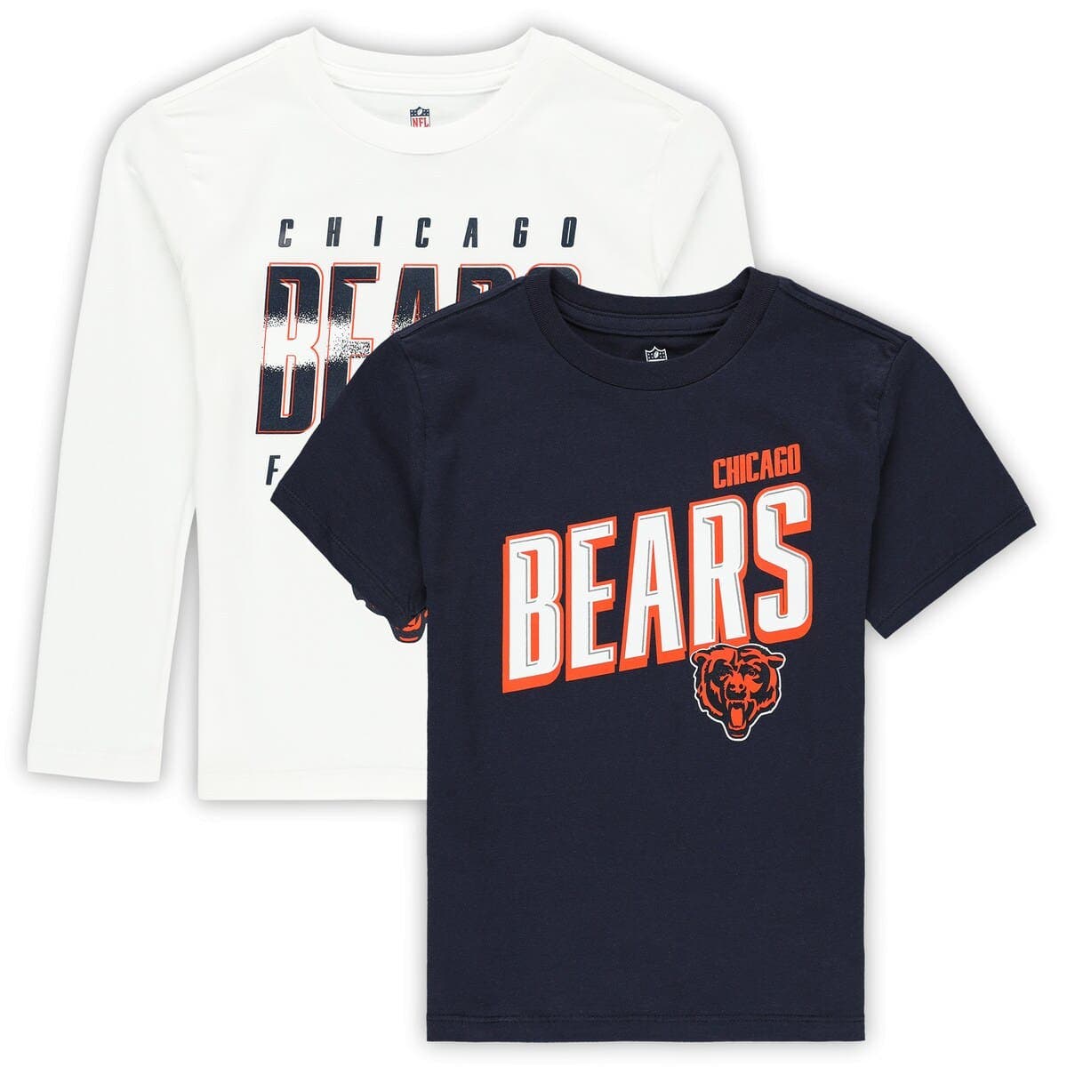 Outerstuff Preschool Outerstuff Chicago Bears The Mix Combo T-Shirt Set ...