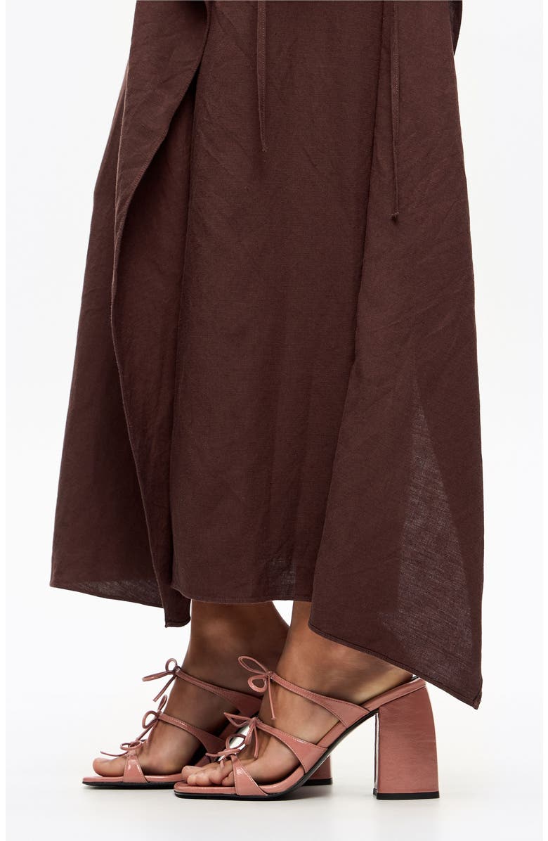 Bimba y Lola Leather Heel Sandal, Alternate, color, Pastel Pink