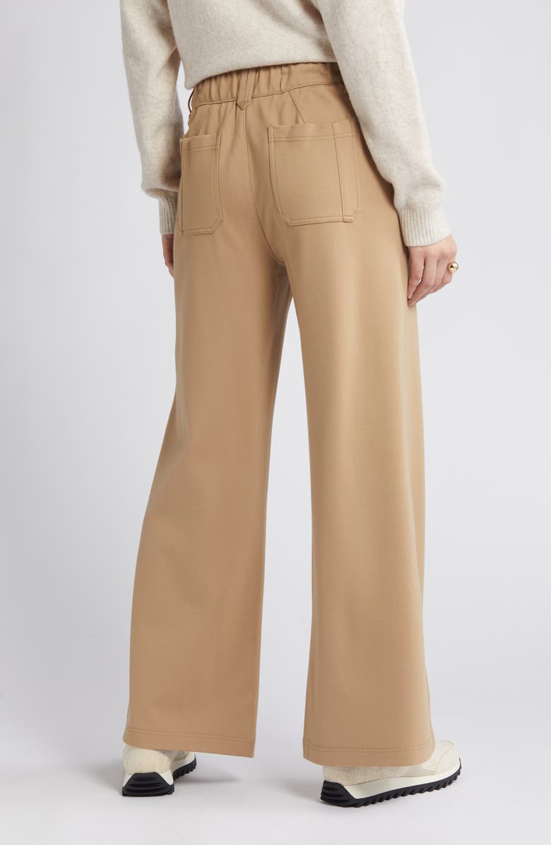 Wit & Wisdom 'Ab'Leisure Pull-On High Waist Wide Leg Knit Pants, Alternate, color,