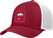 Nike Men's Nike Cardinal Arkansas Razorbacks 2026 On-Field Rope Adjustable Trucker Hat