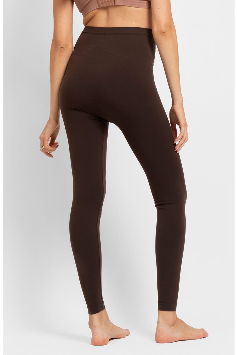 Seamless Over the Bump Maternity Leggings, Alternate, color, MOCHA
