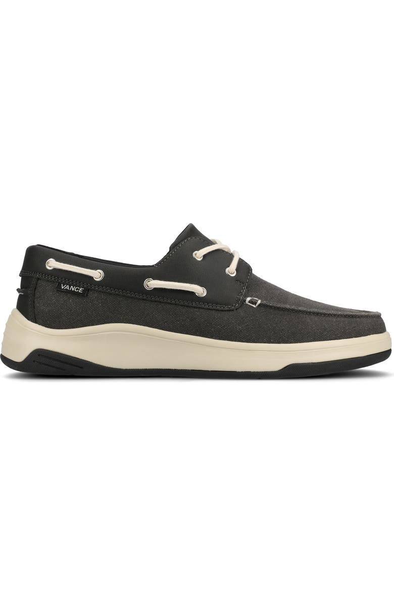 VANCE CO Catamaran Boat Shoe, Alternate, color, Black