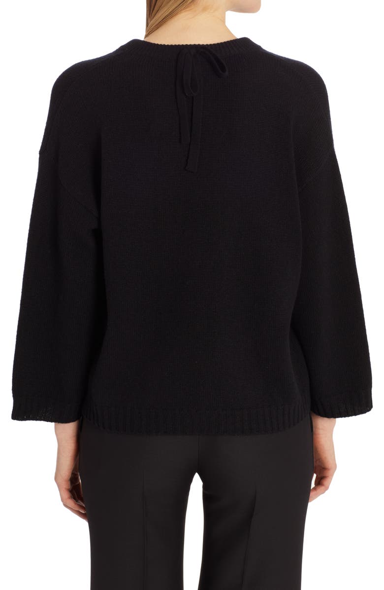 Valentino Garavani VLOGO Chain Detail Cashmere Sweater, Alternate, color, 
