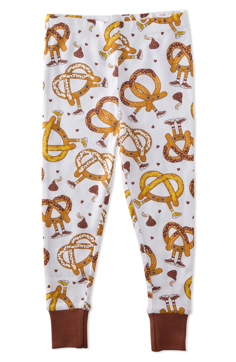 BUTTERBLU Kids' Zen Two-Piece Organic Cotton Pajamas, Alternate, color, 