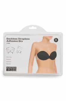 NORDSTROM RACK Backless Strapless Adhesive Demi Cup Bra