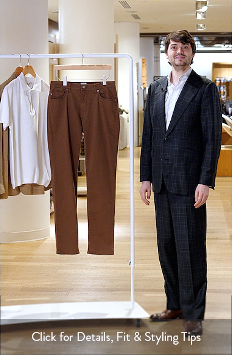 Cadiz Straight Leg Stretch Twill Pants, sales video thumbnail