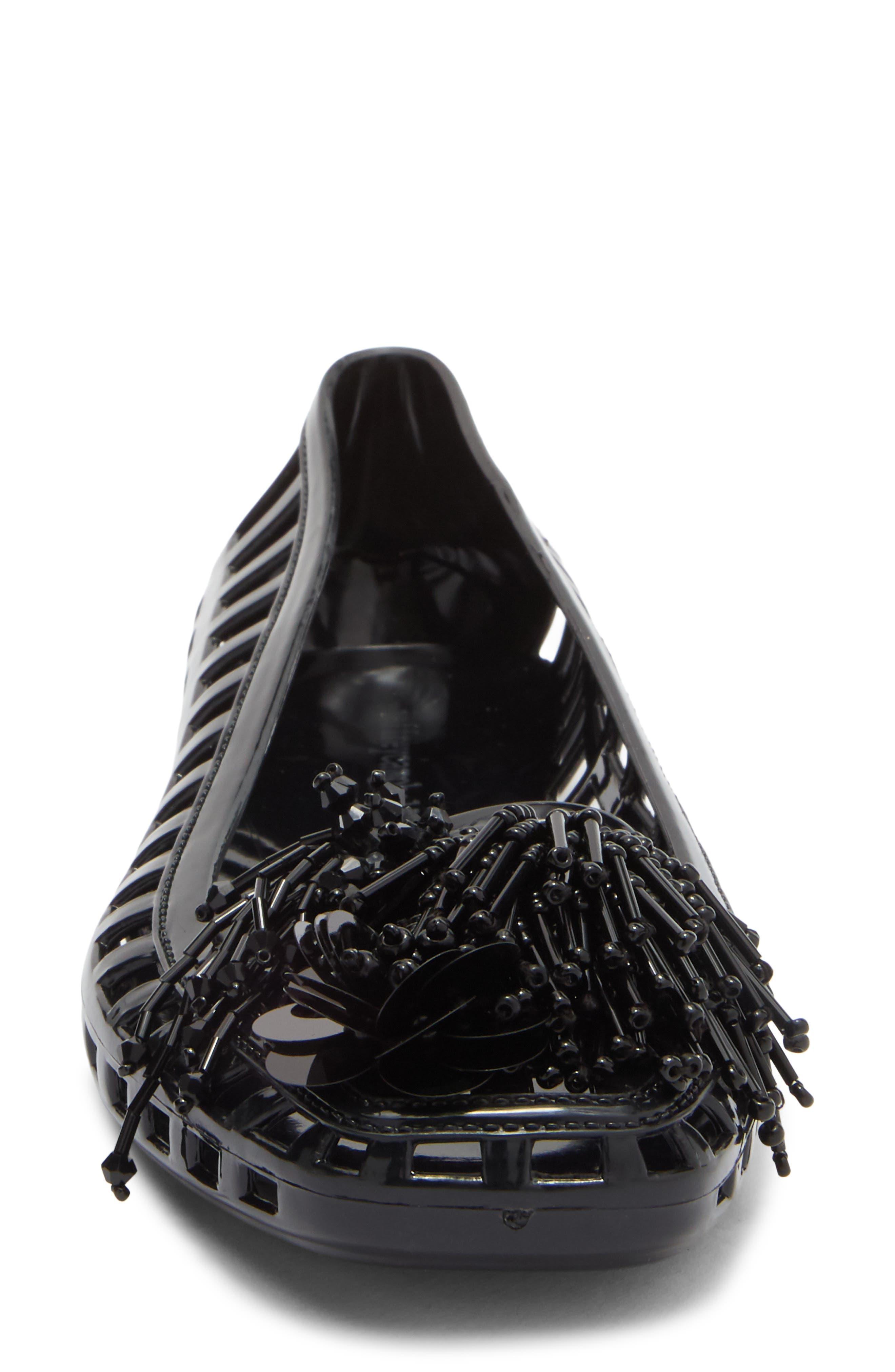 Jeffrey Campbell Danceteria Flat, Alternate, color, Black Combo