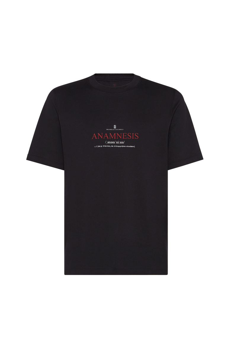 T-shirt with print, Main, color, Black