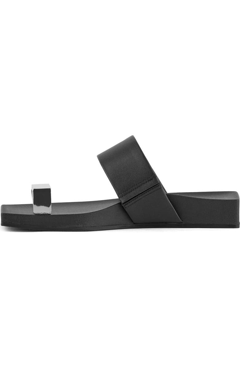 United Nude Loop Toe Lo Sandals, Alternate, color, Cube Ring Black