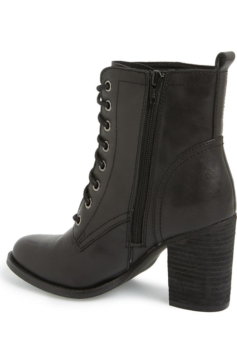 Steve Madden 'Lauuren' Lace-Up Bootie, Alternate, color,