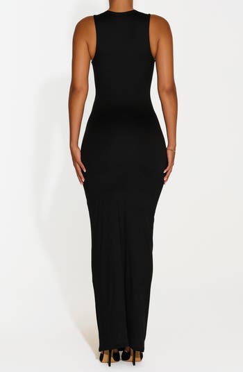 Care Crewneck Maxi Dress