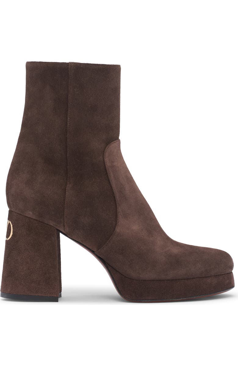 Valentino Garavani VLOGO Platform Bootie, Alternate, color, 0To Testa Di Moro