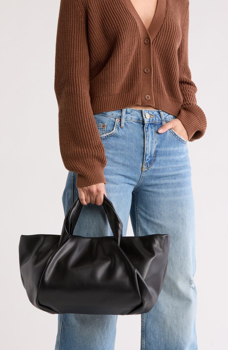 URBAN EXPRESSIONS HANDBAGS Twist Handle Tote Bag, Alternate, color,