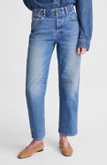 Madewell The Darted Barrel Leg Jeans