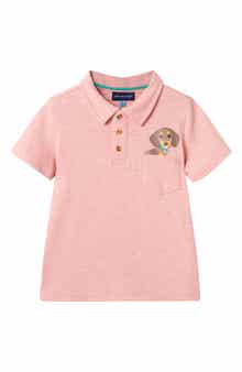 Kids' Graphic Pocket Polo