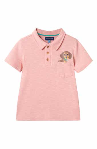Kids' Graphic Pocket Polo