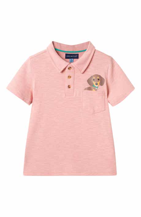 Kids' Graphic Pocket Polo