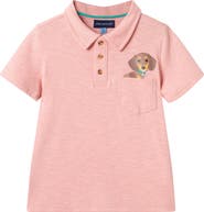 Andy & Evan Kids' Graphic Pocket Polo