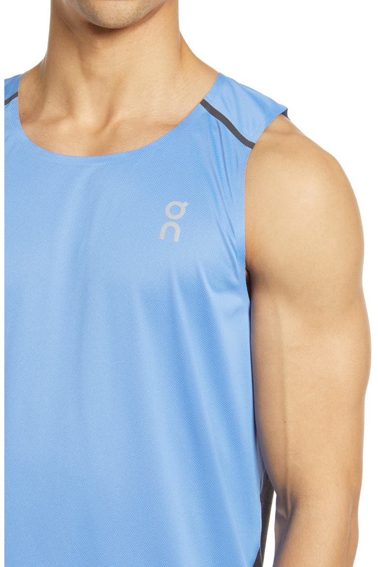 Men's Tank-T Performance Running Tank, Alternate, color, MARINA BLACK