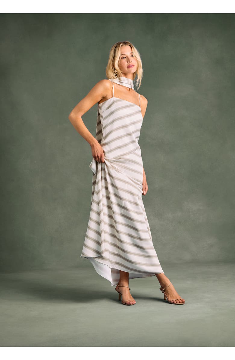 SER.O.YA Kaia Satin Maxi Dress, Alternate, color, 