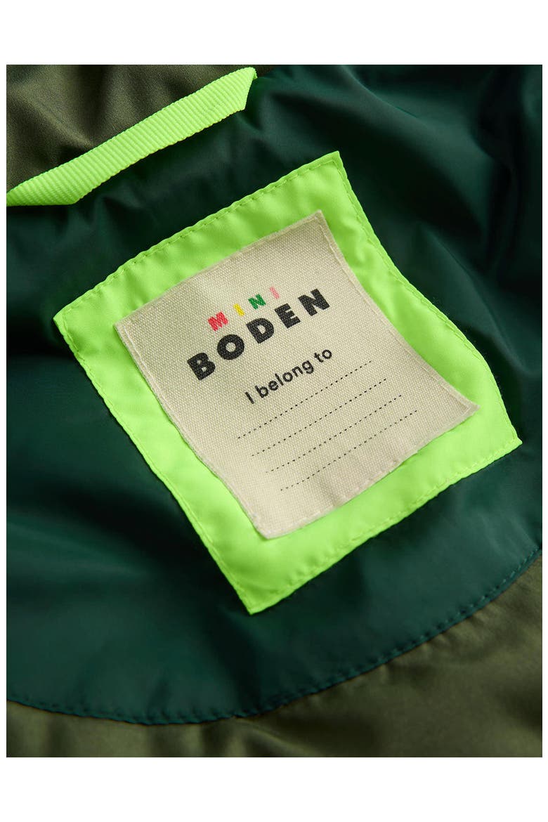 Kids' 2-in-1 Panelled Fleece Mix Jacket, Alternate, color, GREEN