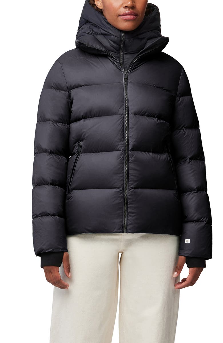 Soia & Kyo Cassia Water Repellent Hooded 750 Fill Power Down Coat, Alternate, color, 