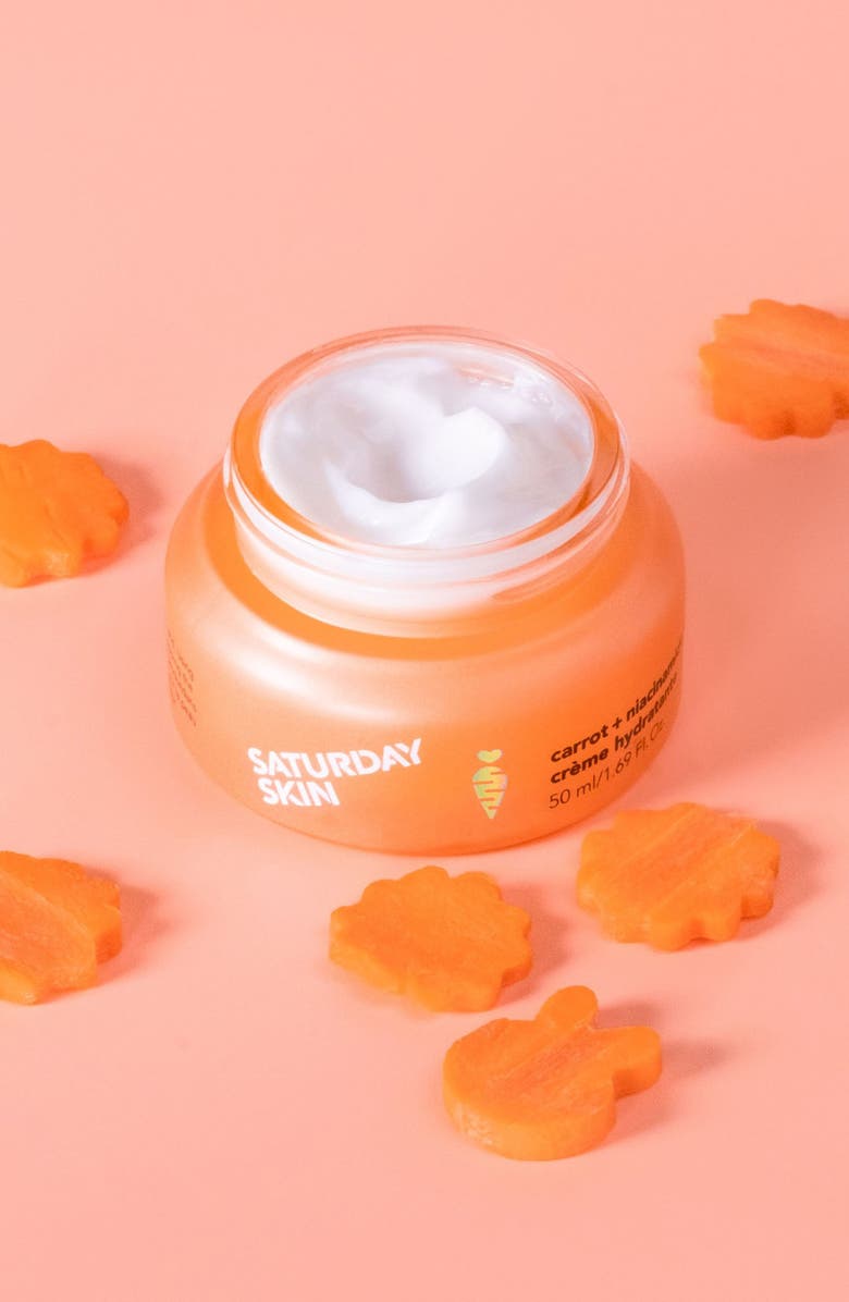 Saturday Skin Carrot + Niacinamide Moisturizing Cream, Alternate, color, 