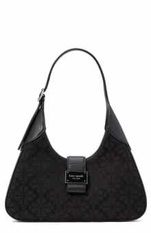 spade floral jacquard shoulder bag